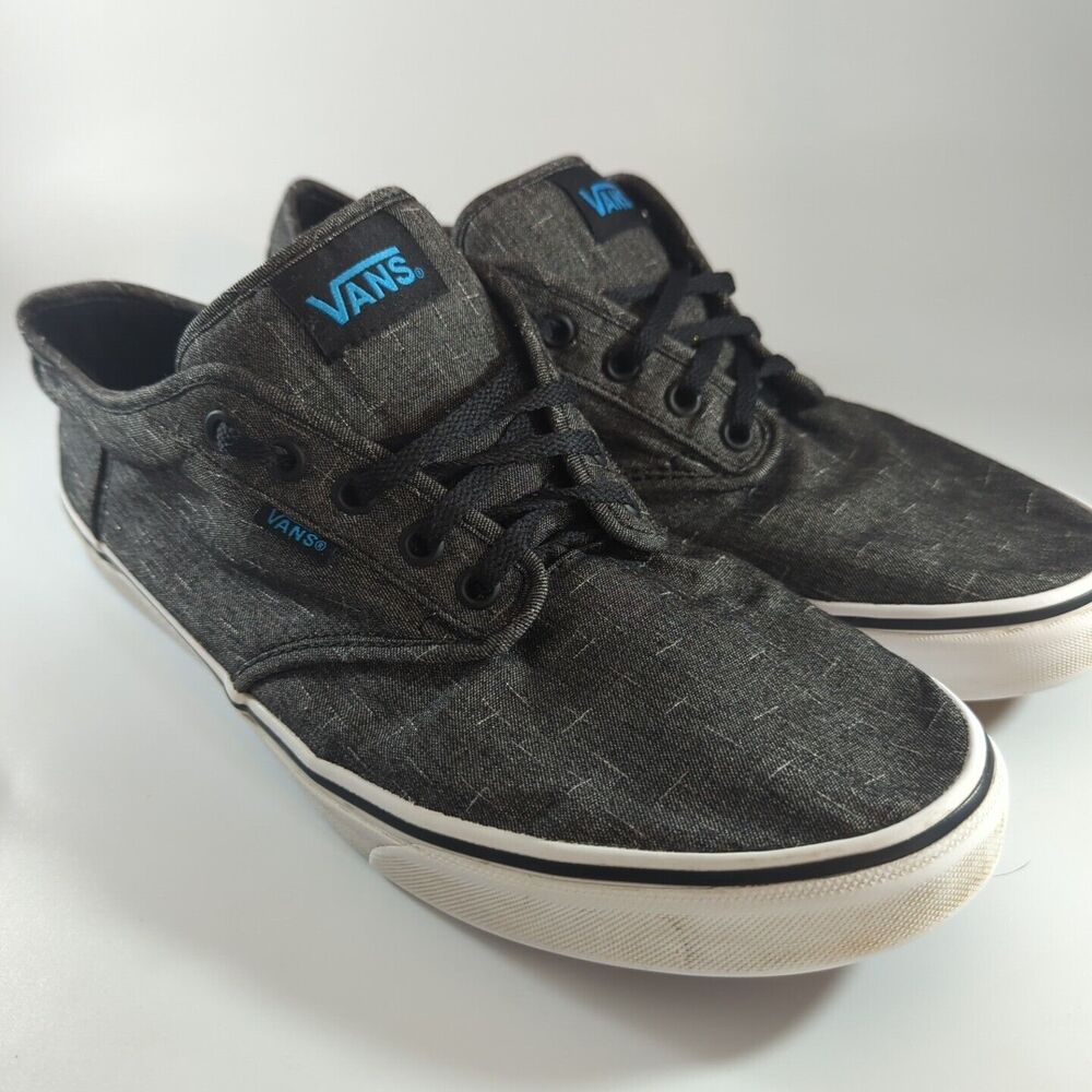 Men's VANS Off the Wall "Atwood" 500714 Gray Casual Skater Sneakers Size 12